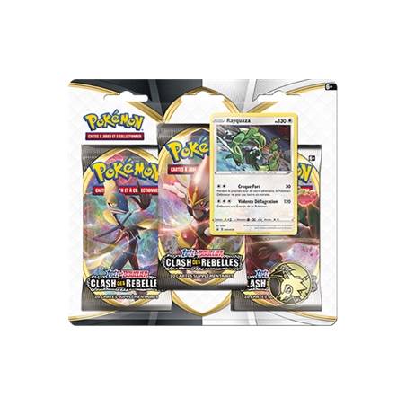 TRIPACK EB02 RAYQUAZAJEUX DE CARTES A COLLECTIONNER TRIPACK EB02 RA...