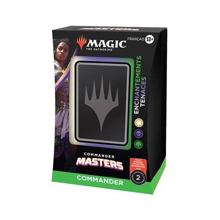 DECK COMMANDER MASTERS ENCHANTEMENTS TENACE FRMAGIC THE GATHERING C...