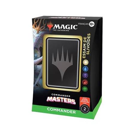 DECK COMMANDER MASTERS ESSAIM DE SLIVOIDE FRMAGIC THE GATHERING PRE...