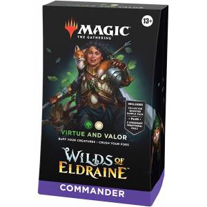 LES FRICHES D'ELDRAINE COMMANDER VIRTUE AND VALOR ENJEUX DE CARTES ...