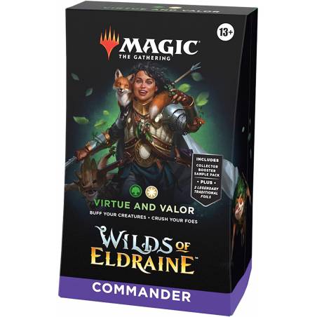 LES FRICHES D'ELDRAINE COMMANDER VIRTUE AND VALOR ENJEUX DE CARTES ...