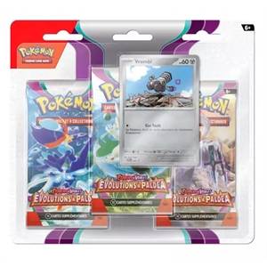 TRIPACK EV02 POKEMON EVOLUTION A PALDEA VROMBI