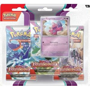 TRIPACK EV02 POKEMON EVOLUTION A PALDEA FORGERETTE