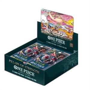 ONE PIECE DISPLAY PILLARDS OF STRENGTH ENDISPLAY DISPLAY 24 BOOSTER...