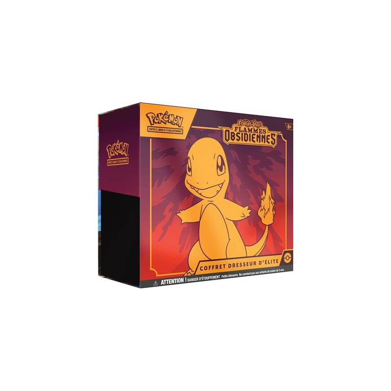 POKEMON EV03 - COFFRET DRESSEUR ELITE FLAMMES OBSIDIENNESCOFFRET CO... POKEMON EV03 - COFFRET DRESSEUR ELITE FLAMMES OBSIDIENNESCOFFRET CO...