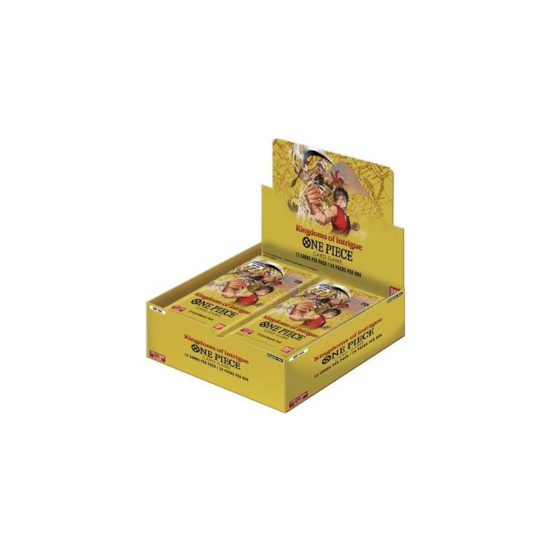 DISPLAY ONE PIECE KINGDOMS OF INTRIGUE EN DISPLAY ONE PIECE KINGDOMS OF INTRIGUE EN