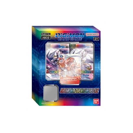 JEUX DE CARTES A COLLECTIONNER DIGIMON ADVENTURE BOX AB02 EN