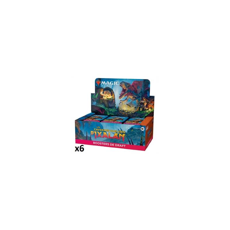 MTG : LES CAVERNES OUBLIEES D'IXALAN LOT DE 6 BOITES DE BOOSTER DRAFT FR MTG : LES CAVERNES OUBLIEES D'IXALAN LOT DE 6 BOITES DE BOOSTER DRAFT FR