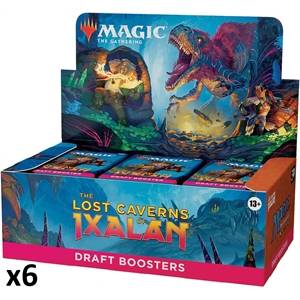 MTG : LES CAVERNES OUBLIEES D'IXALAN LOT DE 6 BOITES DE BOOSTER DRAFT EN