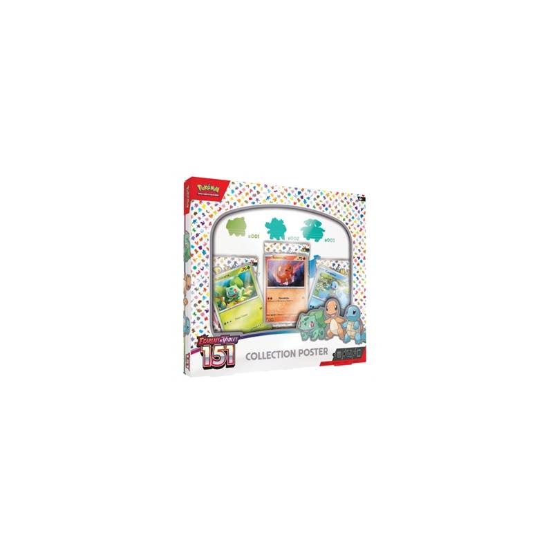 POKEMON EV03.5 : COFFRET POSTER COLLECTION 151JEUX DE CARTES A COLL... POKEMON EV03.5 : COFFRET POSTER COLLECTION 151JEUX DE CARTES A COLL...