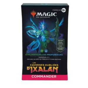DECK COMMANDER LES CAVERNES OUBLIEES D'IXALAN EXPLORATEURS DES PROF...