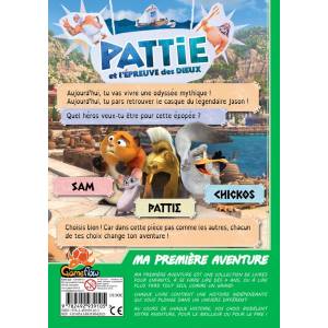 MA 1ERE AVENTURE : PATTIE ET L'EPREUVE DES DIEUX