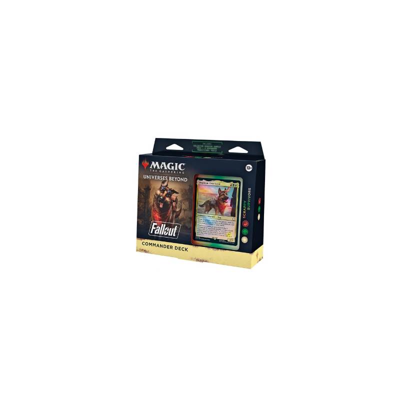 MAGIC THE GATHERING DECK COMMANDER FALLOUT : SCRAPPY SURVIVORS EN