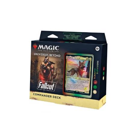 MAGIC THE GATHERING DECK COMMANDER FALLOUT : SCRAPPY SURVIVORS EN
