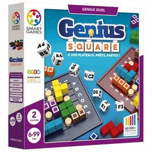 GENIUS SQUAREJEUX DE SOCIETE Jouez à deux en mode duel, ou bien en ...