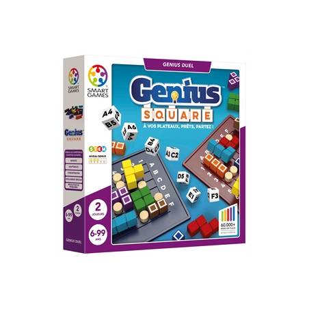 GENIUS SQUAREJEUX DE SOCIETE Jouez à deux en mode duel, ou bien en ...