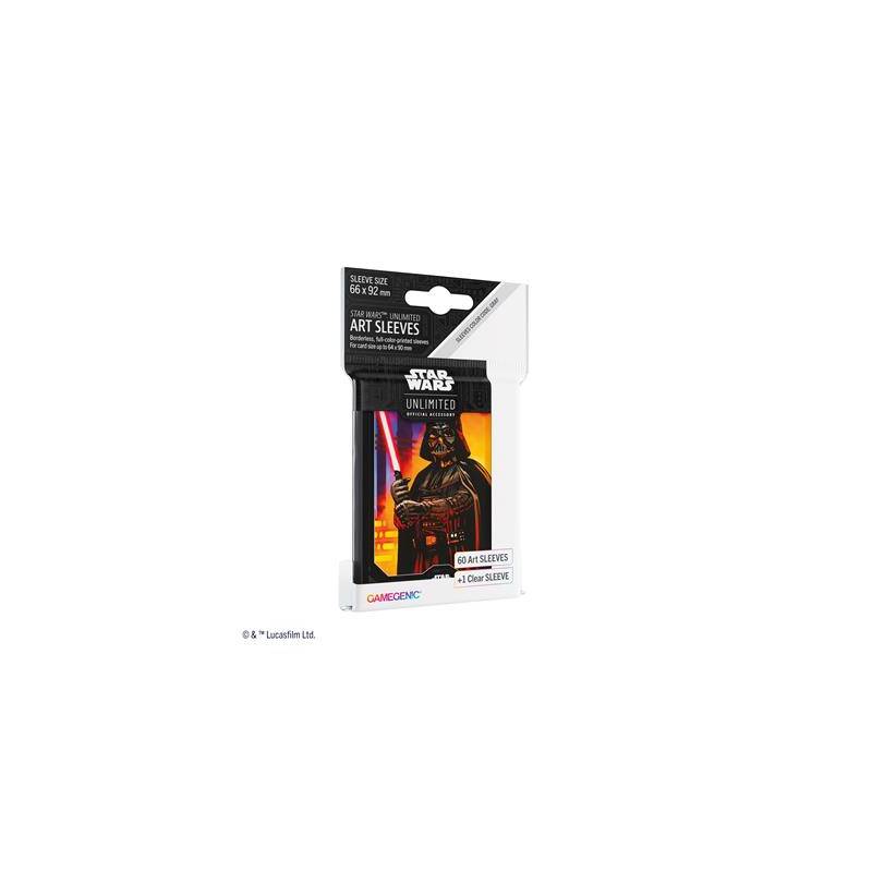 GG : SW UNLIMITED ART SLEEVES DARTH VADERJEUX DE CARTES A COLLECTIO...
