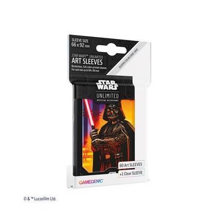 GG : SW UNLIMITED ART SLEEVES DARTH VADERJEUX DE CARTES A COLLECTIO...