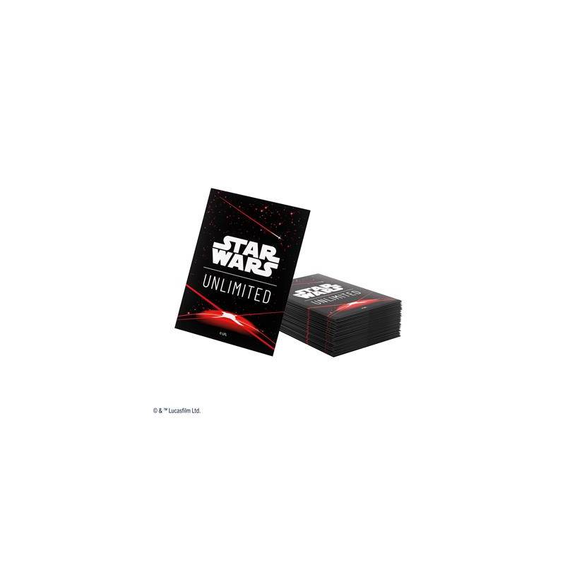 GG : SW UNLIMITED ART SLEEVES SPACE REDJEUX DE CARTES A COLLECTIONN...