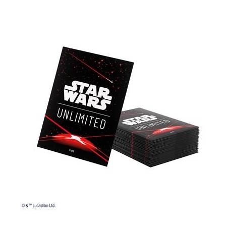 GG : SW UNLIMITED ART SLEEVES SPACE REDJEUX DE CARTES A COLLECTIONN...