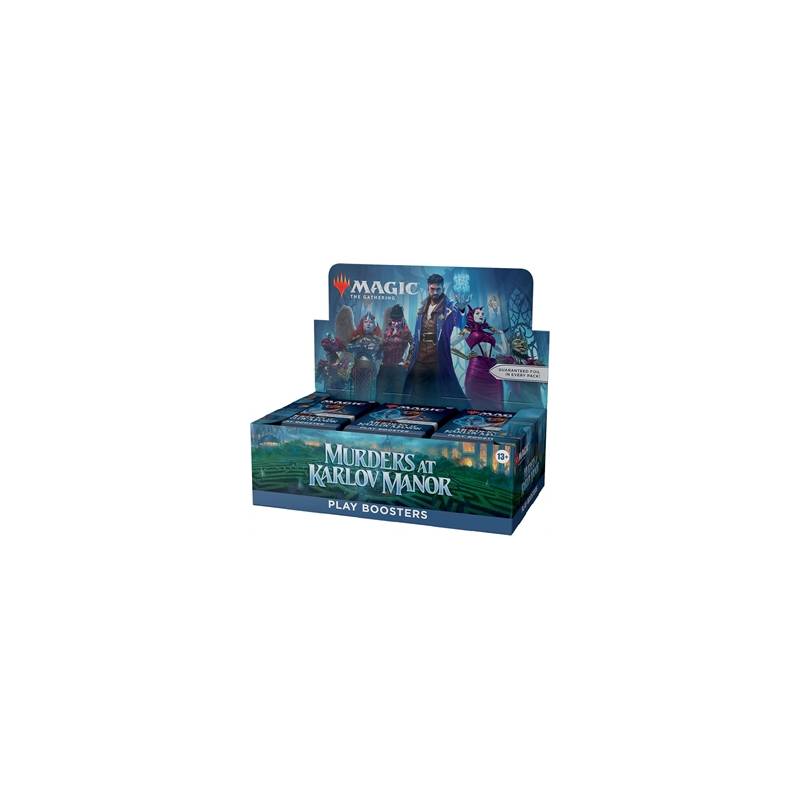 MTG MEURTRES AU MANOIR KARLOV DISPLAY PLAY BOOSTER EN