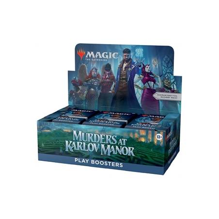MTG MEURTRES AU MANOIR KARLOV DISPLAY PLAY BOOSTER EN