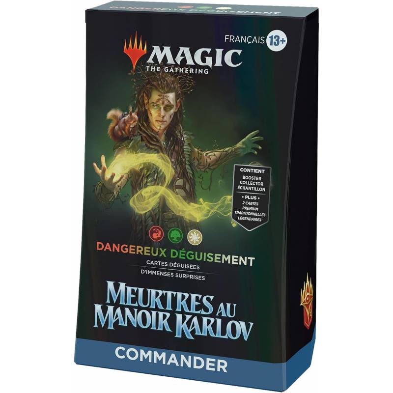 MTG MEURTRES AU MANOIR KARLOV DECK COMMANDER DANGEREUX DEGUISEMENT ...