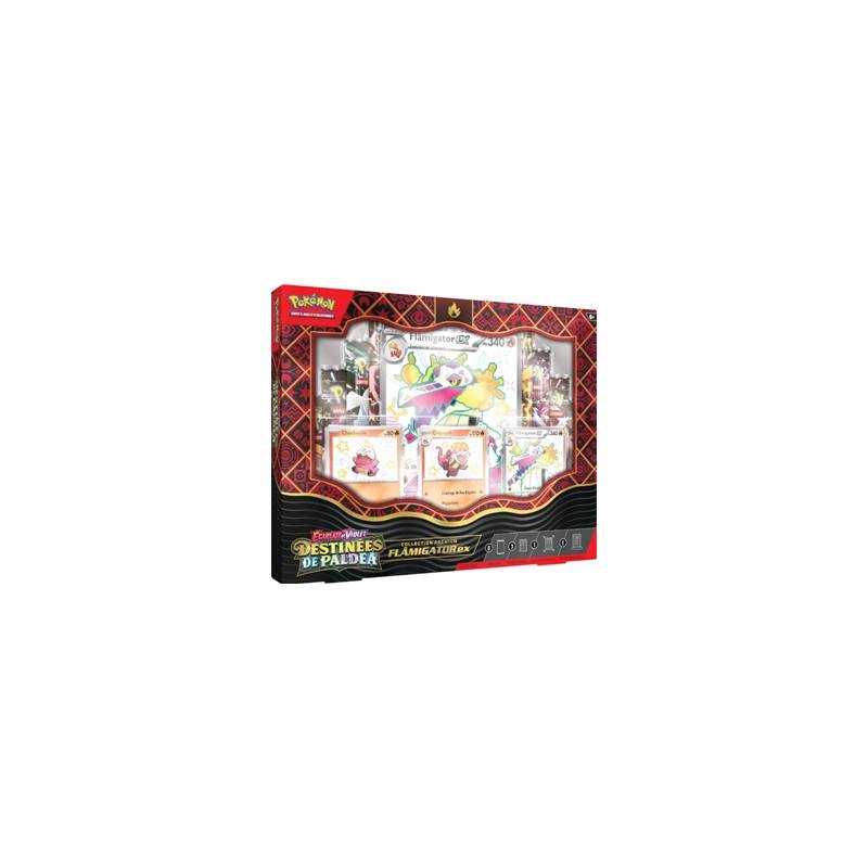 POKEMON COFFRET PREMIUM FLAMIGATOR-EXJEUX DE CARTES A COLLECTIONNER... POKEMON COFFRET PREMIUM FLAMIGATOR-EXJEUX DE CARTES A COLLECTIONNER...