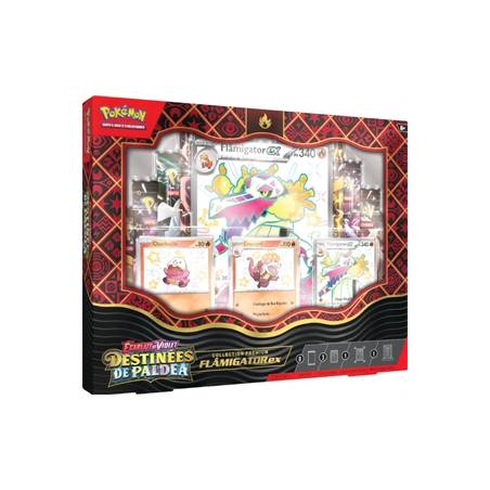 POKEMON COFFRET PREMIUM FLAMIGATOR-EXJEUX DE CARTES A COLLECTIONNER...