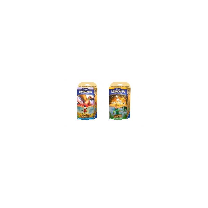 LORCANA - DUO PACK DECK DEMARRAGE CHAPITRE TROISJEUX DE CARTES A CO... LORCANA - DUO PACK DECK DEMARRAGE CHAPITRE TROISJEUX DE CARTES A CO...