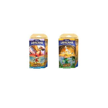 LORCANA - DUO PACK DECK DEMARRAGE CHAPITRE TROISJEUX DE CARTES A CO...