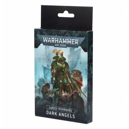 WARHAMMER 40K : CARTES TECHNIQUES : DARK ANGELSWARHAMMER 40K 20 car...