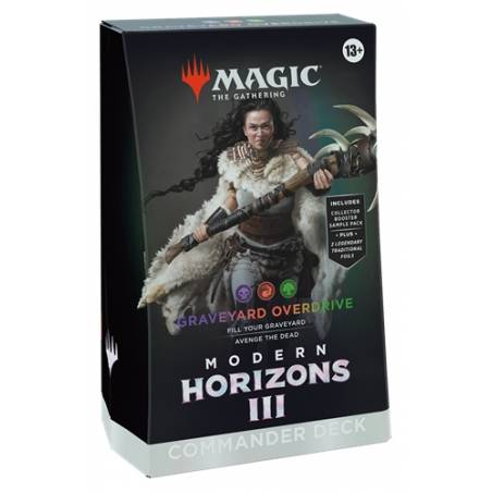 MTG : HORIZON DU MODERNE III COMMANDER GRAVEYARD OVERDRIVE EN