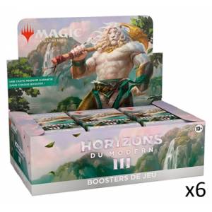 MTG : HORIZON DU MODERNE III LOT DE 6 DISPLAYS BOOSTERS DE JEU FR