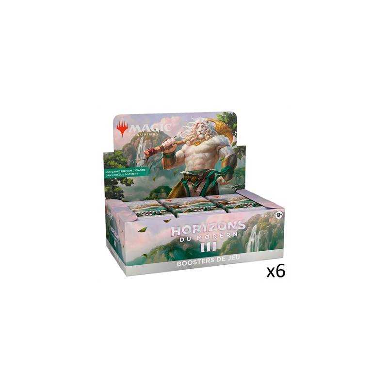 MTG : HORIZON DU MODERNE III LOT DE 6 DISPLAYS BOOSTERS DE JEU FR