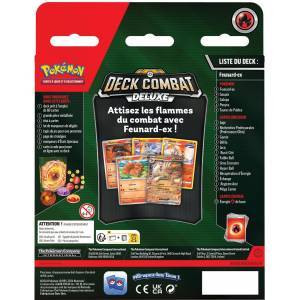 POKEMON : DELUXE BATTLE DECK FEUNARD-EXJEUX DE CARTES A COLLECTIONN...