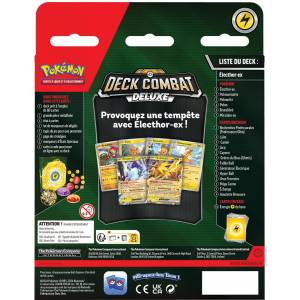 POKEMON : DELUXE BATTLE DECK ELECTHOR-EXJEUX DE CARTES A COLLECTION...