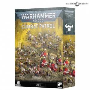 WARHAMMER 40K : PATROUILLE ORKSJEUX DE FIGURINES LA WAAAAGH! PATROU...