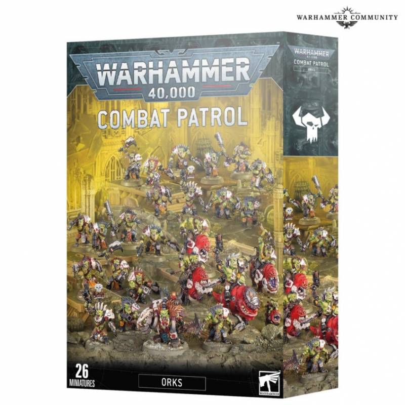 WARHAMMER 40K : PATROUILLE ORKSJEUX DE FIGURINES LA WAAAAGH! PATROU... WARHAMMER 40K : PATROUILLE ORKSJEUX DE FIGURINES LA WAAAAGH! PATROU...