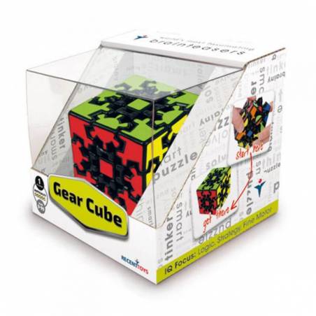 GEAR CUBEJEUX DE SOCIETE Puzzle cube pour decoincer les meninges