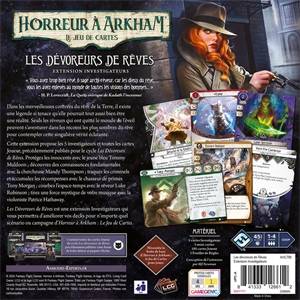 ARKHAM JCE: LES DEVOREURS DE REVES (INVESTIGATEUR)JEUX DE CARTE ÉVO...