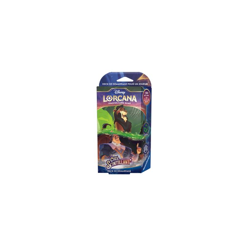 JEUX DE CARTES A COLLECTIONNER LORCANA DECK DE DEMARRAGE CINQUIEME ...