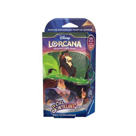 JEUX DE CARTES A COLLECTIONNER LORCANA DECK DE DEMARRAGE CINQUIEME ...
