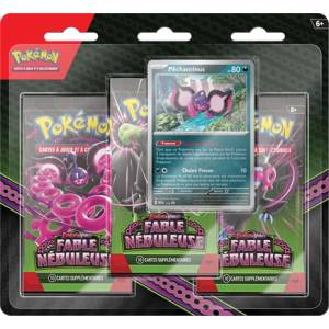 JEUX DE CARTES A COLLECTIONNER POKEMON EV6.5 FABLE NEBULEUSE : TRI-...