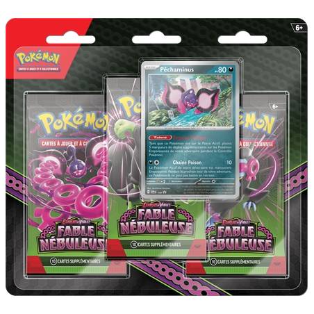 JEUX DE CARTES A COLLECTIONNER POKEMON EV6.5 FABLE NEBULEUSE : TRI-...
