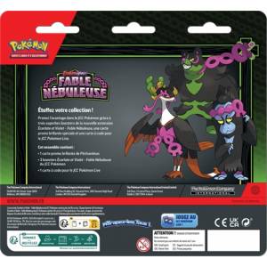 JEUX DE CARTES A COLLECTIONNER POKEMON EV6.5 FABLE NEBULEUSE : TRI-...