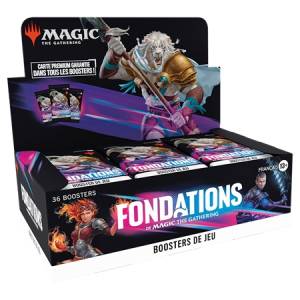 JEUX DE CARTES A COLLECTIONNER MTG : FONDATIONS DISPLAY BOOSTER DE ...