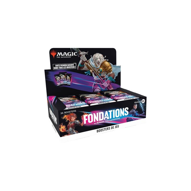 MTG : FONDATIONS DISPLAY BOOSTER DE JEU FR MTG : FONDATIONS DISPLAY BOOSTER DE JEU FR
