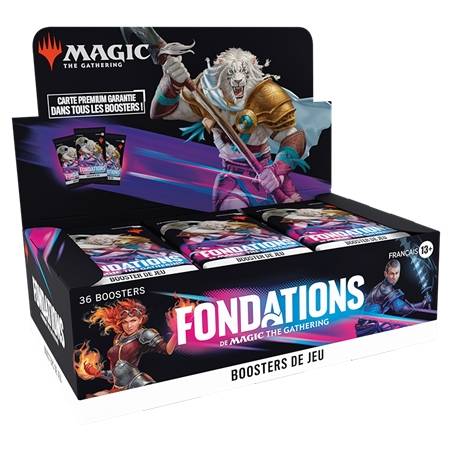 MTG : FONDATIONS DISPLAY BOOSTER DE JEU FR