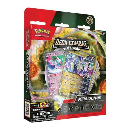 POKEMON DELUXE BATTLE DECK MIRAIDONJEUX DE CARTES A COLLECTIONNER L...